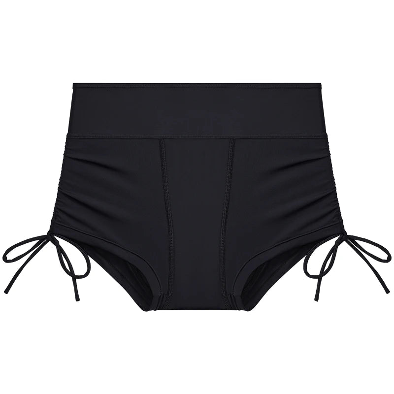Shorty de bain menstruel noir MIMICULOTTE, photo 3